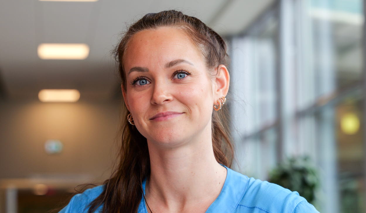 Julia Opitz, dietist och ambassadör paramedicin Gävleborgskraften