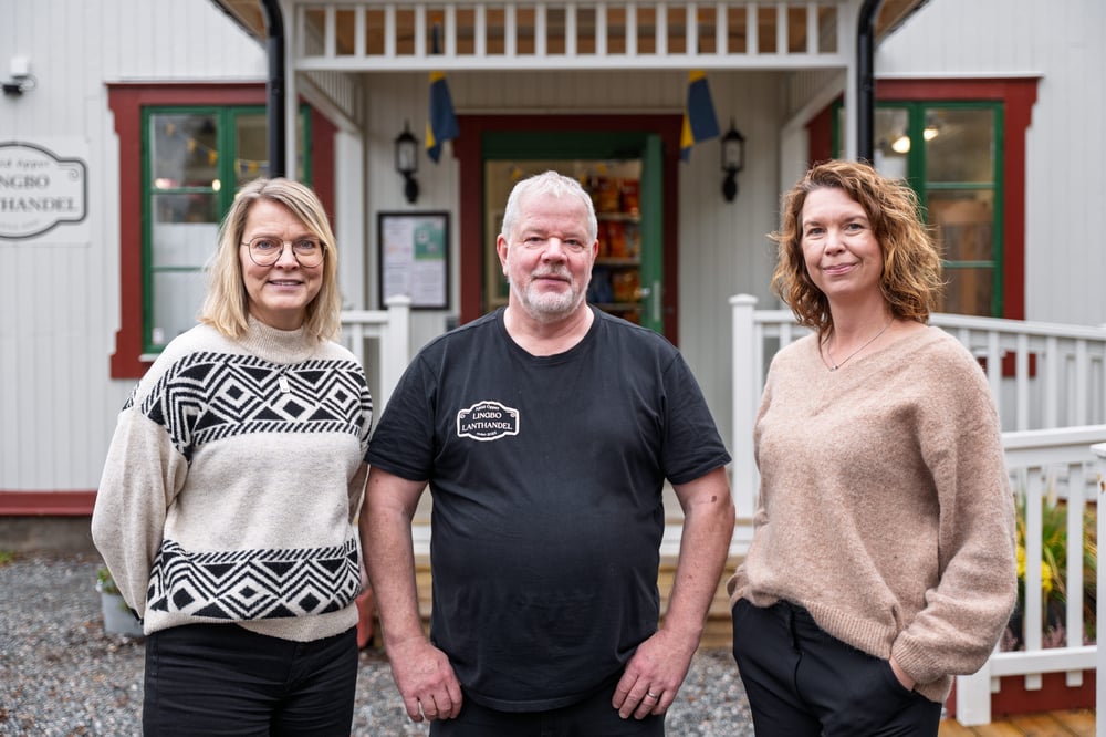 Mimmi Ekström, Anders Lagnebjörk och Maria Jonsson.