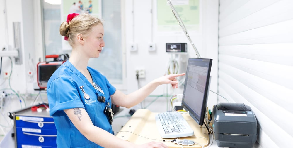 Malin Engvall, sjuksköterska Gävle akutmottagning