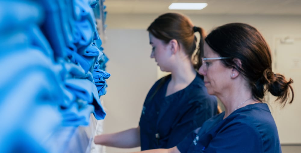 Annika Westlund
Rebecka Sjöstedt 

Logistik & service, Gävle 