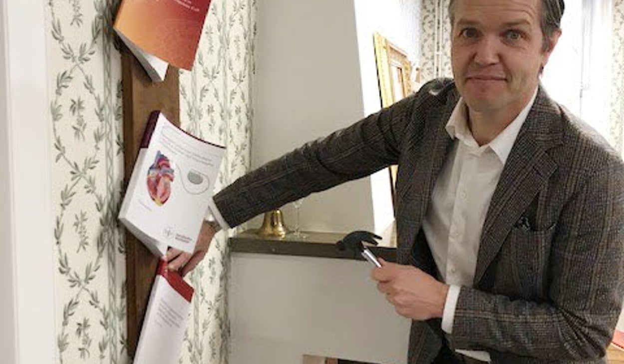 Samuel Ersryd, kirurg, kärlsektionen Gävle sjukhus.