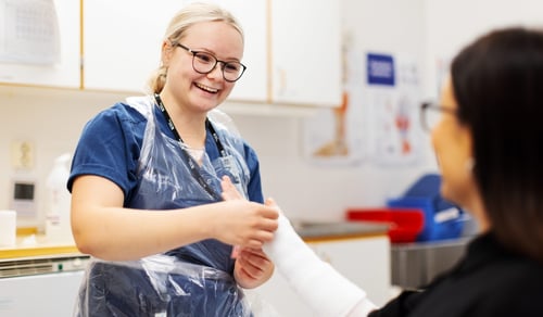 Nora Berglund - Sjuksköterska