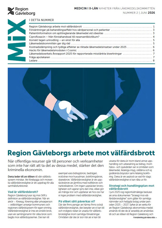 Sk&auml;rmbild av Mix infoblad