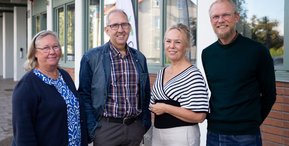 Stina Jonsson, Torbjörn Jonsson, Anna Beminge Linde och Mattias Öhr.