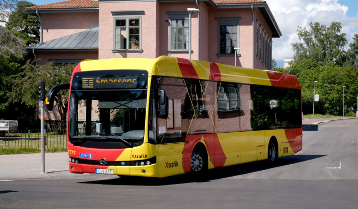 Elbuss i trafik