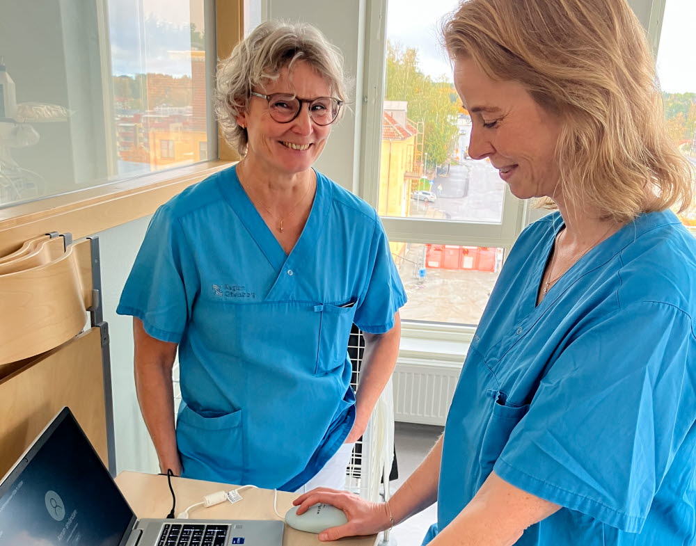 Gott exempel på arbete för hyroberoende inom verksamhetsområde anestesin.