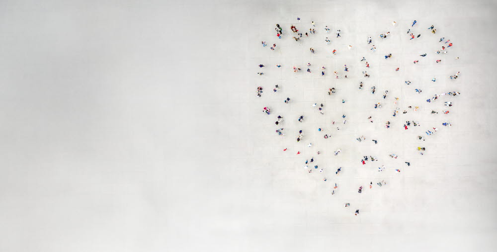 Hjärta av människor